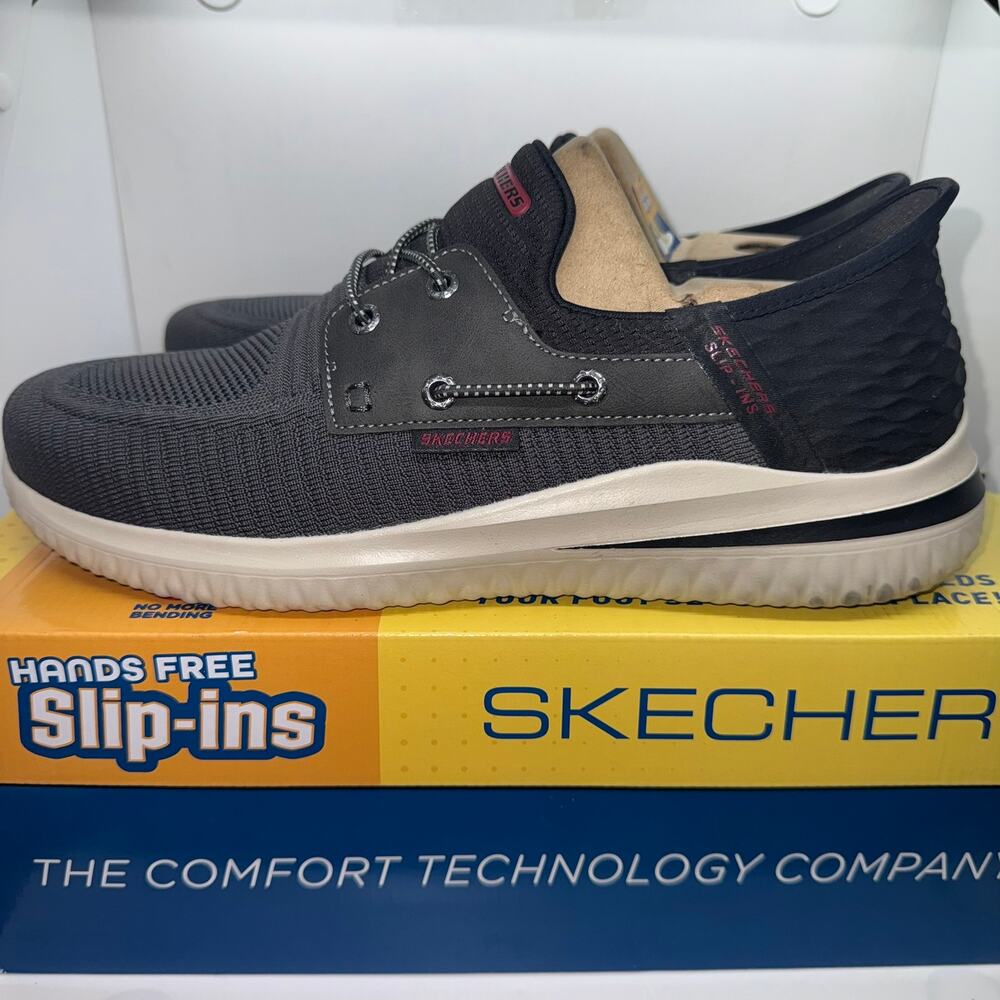 Skechers Slip-ins Delson 3.0 Roth Sneakers Men's Size US 11.5 Black 210606W/CHBK